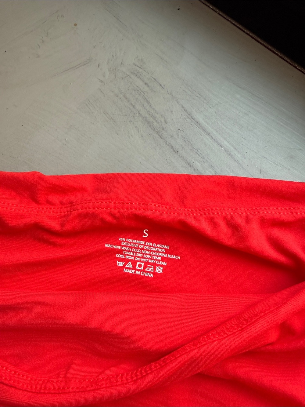 Off-Shoulder Red Ruched Women’s Top - Picture 3 of 3